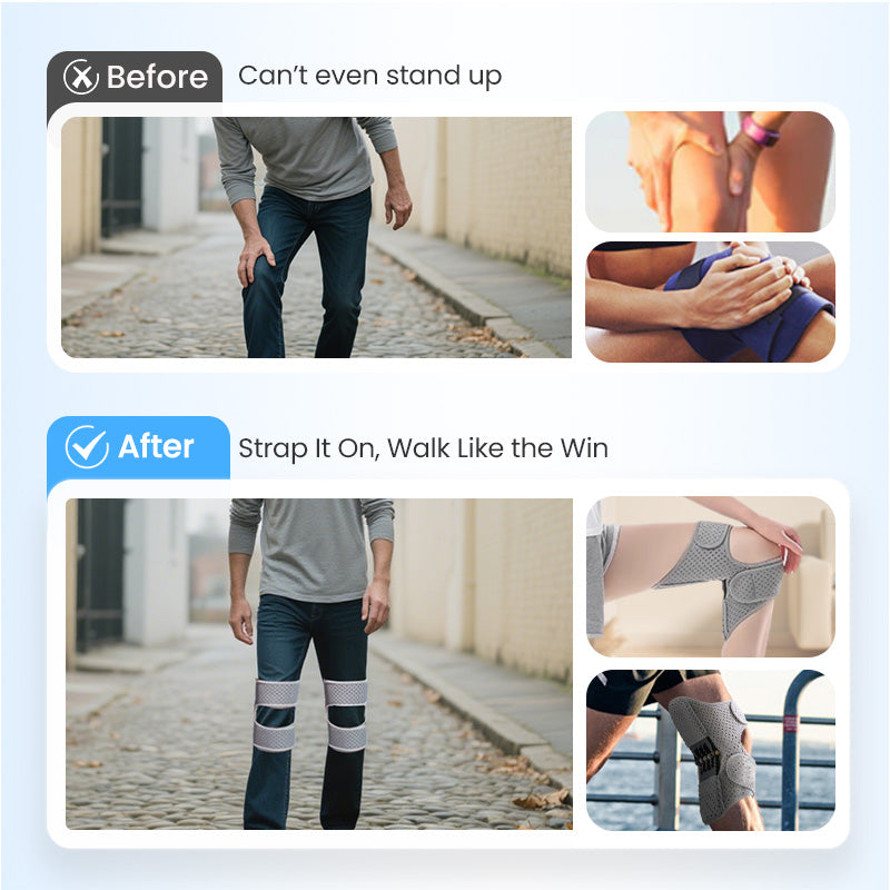 🥳2026 HOT SALE🥳Adjustable Knee Protection Booster for Sport💥
