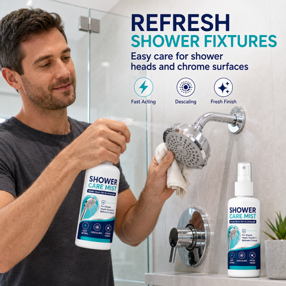 Fast-Acting Hard Water & Limescale Remover Spray for Showers, Faucets & Sinks (Offer)